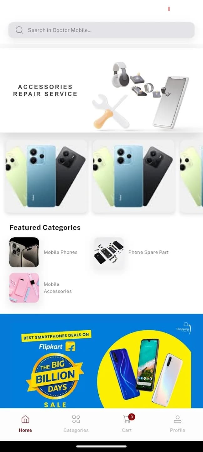 Dr-Mobile app screenshot